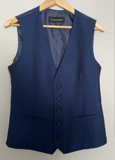 Taylor & Wright Navy Blue Waistcoat Size S