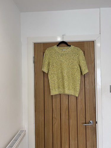 Zara yellow sequin - yellow,