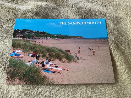 The sands exmouth postcard - exmouth,