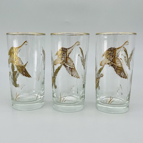 Libbey golden mallard duck - golden,