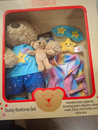 Designabear little star - star, beige