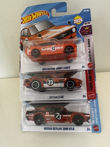 Hot wheels datsun sunny - hot,