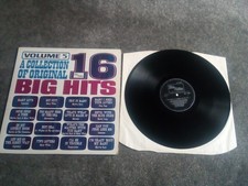 A Collection Of 16 Original Big Hits Vol. 5 Vinyl Record LP Tamla Motown & 1966