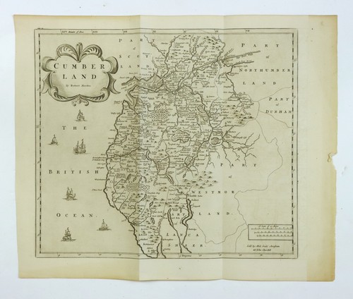 Original antique map robert - antique,