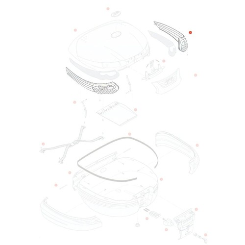 Givi z696r pair side - of,