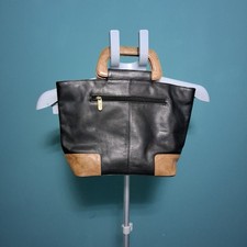 Gigi Black & Brown Leather