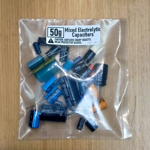 50g capacitor electrolytic - capacitor,