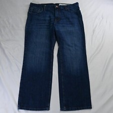 Rocha John Rocha 38 x 30 Straight Dark Wash Denim Jeans