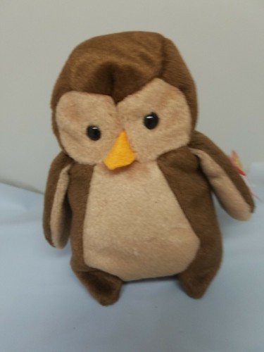 Beanie babies 1995 hoot the - ty,