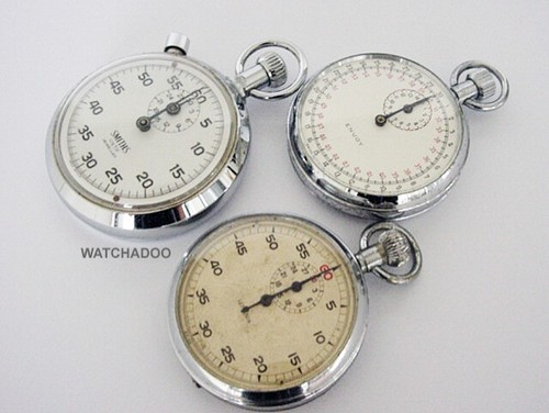 Vintage stop watch timer - x3,