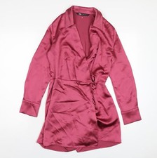 Zara Womens Pink Polyester