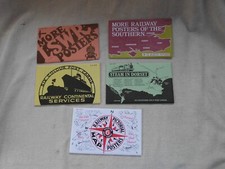 DALKEITH POSTCARD BUNDLE ~ VARIOUS RAILWAYS MAPS POSTERS etc ~ JOB LOT 5 SETS