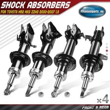 4x Shock Absorbers Front and