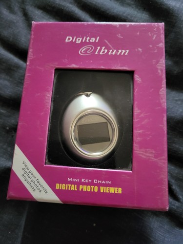 Digital photo display key - key, ring