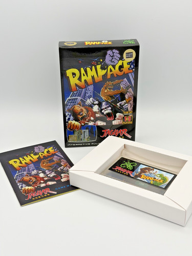 Rampage atari jaguar fan - rampage,