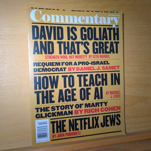 Commentary magazine october - commentary,