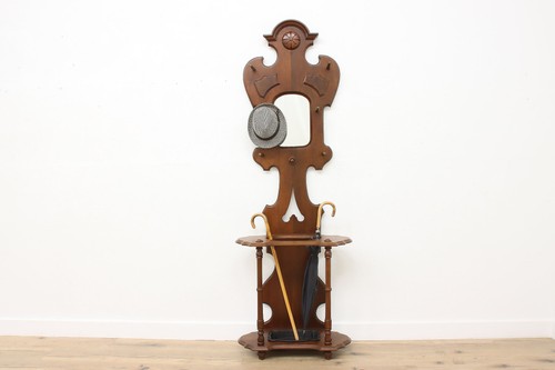 Victorian antique walnut coat - antique,