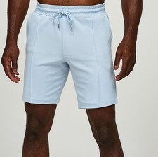 NEW PUMA Men's Shorts Omphalodes Powder Blue Classic Pintuck BNWT
