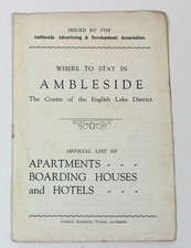 c1930 Where to Stay in