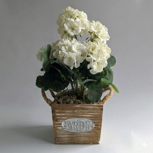 Artificial geranium plants - artificial,