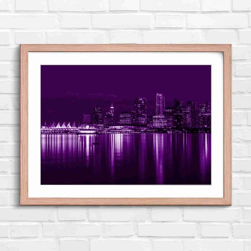 Vancouver skyline lights - vancouver,