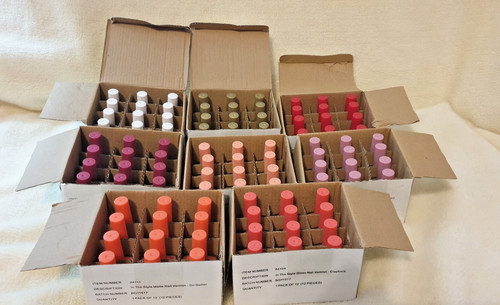 Job lot nail varnish - lot,