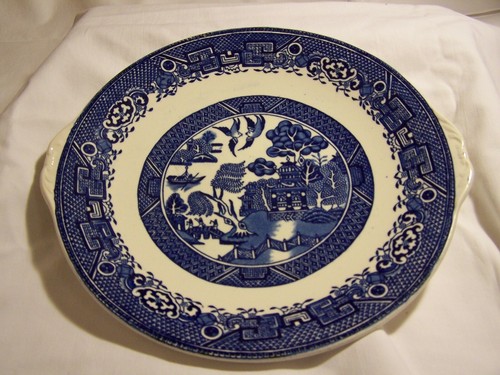 Vintage old willow bread - vintage, &
