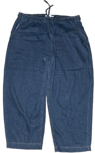 Primark blue stonewash elastic - blue,
