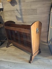 Vintage Wooden Magazine Rack