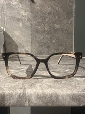 PRADA VPR B03 07R-1O1 Square Havana Glasses Frames Spectacles Size 52