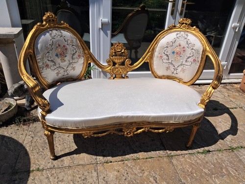 Newly upholstered gilted - newly,