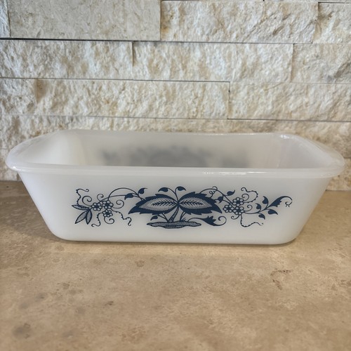 Vtg glasbake blue - glasbake,