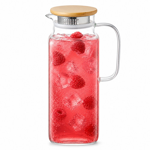 Glass water jug - glass,