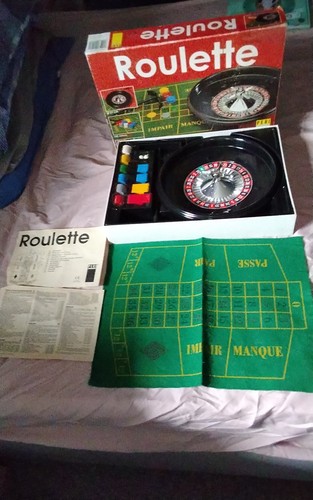 Roulette game set includes - game,