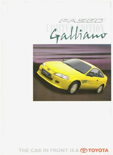 Toyota paseo galliano - toyota,