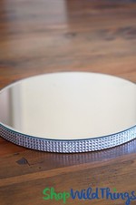 A round mirrored display