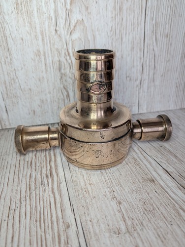 Brass fire service hose - service,