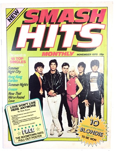 Smash hits monthly - monthly, november