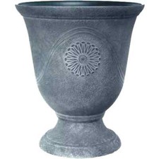 15.6L 40cm Tall Aged Lead Urn
