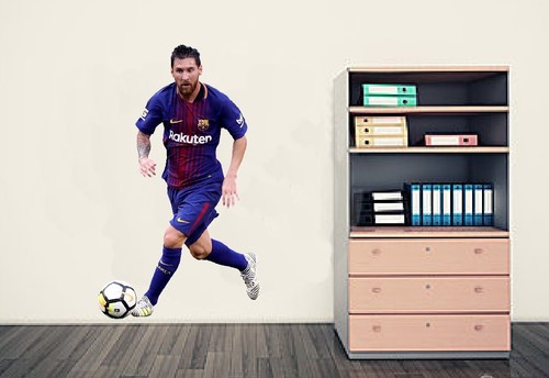 Lionel messi wall art stickers - lionel,