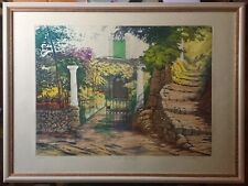 Simon Bull. Limited print. ‘Sunlit doorway 2’ signed and framed. 151/200
