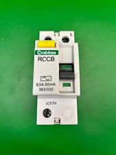 Crabtree 363/030 63A 30mA RCCB RCD 