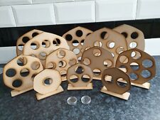 50p Coin Display Holder 50 Pence Stand to Display Coin Collection