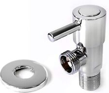 Xcel Home Quality Chrome Brass Stop Isolation Valve for Bidet Douche