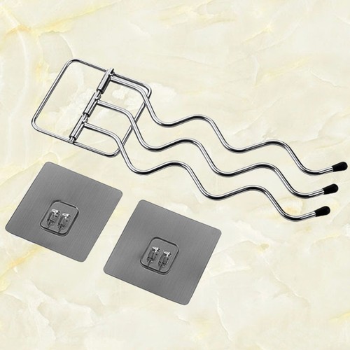 Wrought iron towel rack - iron,
