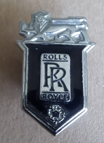 Vintage rolls royce enamel - vintage,