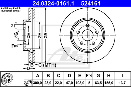 New brake disc for - new,