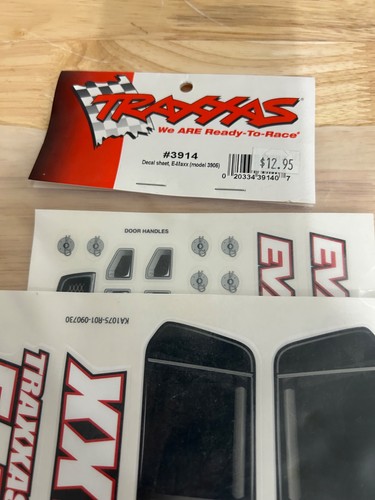 Vintage traxxas 3914 decal - traxxas,
