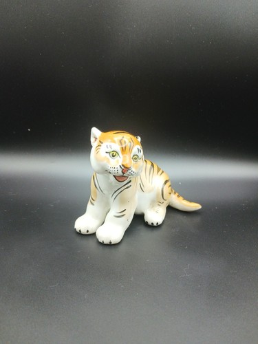 Lomonosov porcelain tiger cub - porcelain,