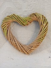 Natural Wicker Heart